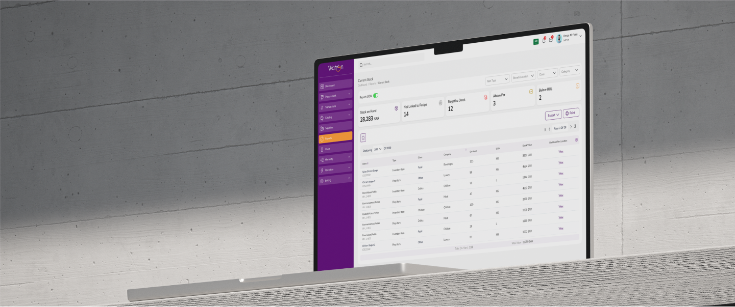 recipes mockup